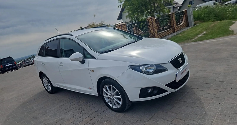 Seat Ibiza cena 19900 przebieg: 145000, rok produkcji 2012 z Wilamowice małe 232